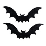 6 Enfeite Morcego Eva Grande Mural Decoração Festa Halloween