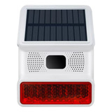 Alarma Sirena C/ Baliza Solar C/ Control Remoto, Sensor