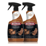 Limpiador Y Acondicionador De Cuero Weiman  22 Oz  Pack 2