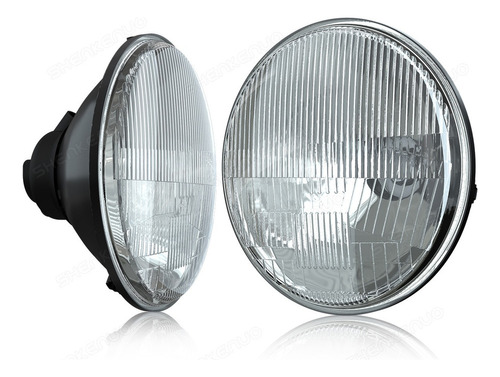 5.75 Pulgadas Orbicular Vidrio Faros Vivienda,9003 Faros Led