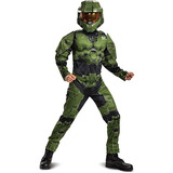 Disfraz Master Chief Halo Musculoso Importado De Usa