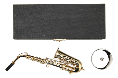 Mini Decoração De Ornamento De Saxofone Alto Em Miniatura Fe