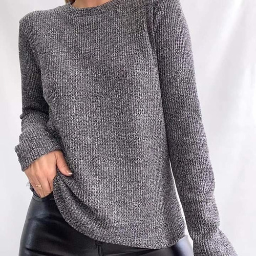 Sweater Pullover Hilo Acrílico Otoño Invierno 
