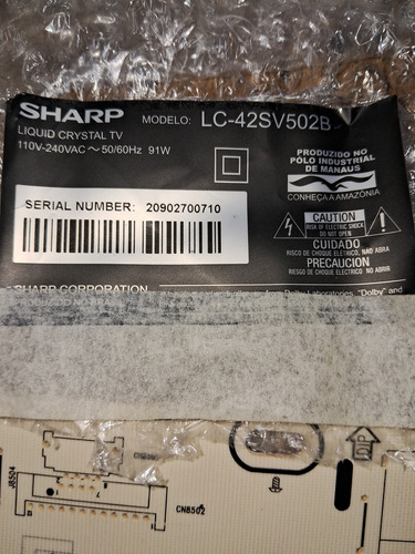 Tv Sharp Lc-42sv502b