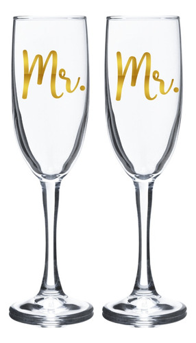 Copas Para Novios Mr Y Mr Para Brindis Boda Gays