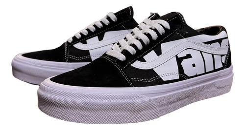 Tenis Vans Old School Sports Running Casuales Unisex Graffiti En Blanco Y Negro