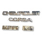 Juego De Emblemas Para Maleta De Chevrolet Corsa 1.4 Chevrolet Corsa