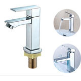 Torneira De Banheiro Lavabo Luxo Metal Cromada Moderna Preta