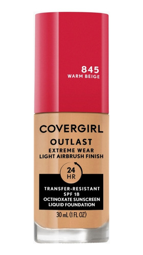 Base De Maquillaje Covergirl Outlast Extreme Wear 24 Hrs