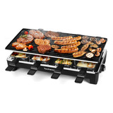 Techwood - Raclette De Mesa, Parrilla Para Barbacoa Coreana