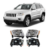 Juego Par Faro Grand Cherokee 2011 2012 2013 C/proyector