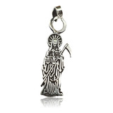 Dije Santa Muerte Plata Ley .925 