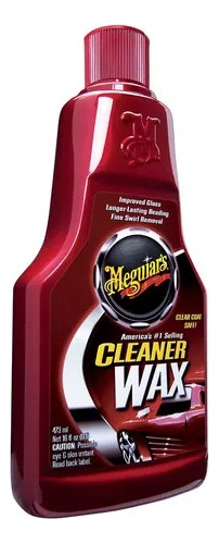 Meguiars,cleaner Wax Liquid,tratamiento Acrilico,brillo,auto