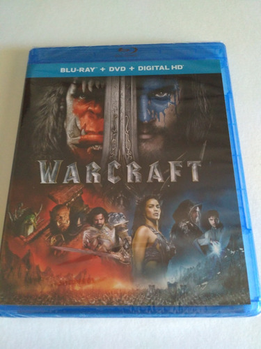 Warcraft Blu-ray Nuevo Sellado