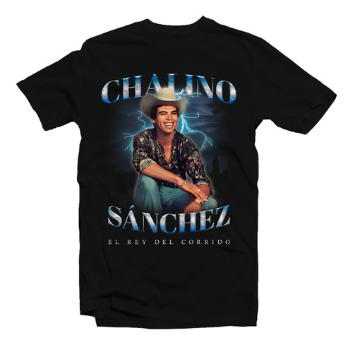 Playeras Chalino Sanchez Corridos Full Color 6 Modelos Dispo