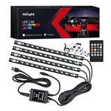 Luces Led Para Coche Con Música Y Control Remoto