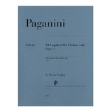 24 Caprichos Para Violín Solo Op.1 (urtext) / 24 Capricci 
