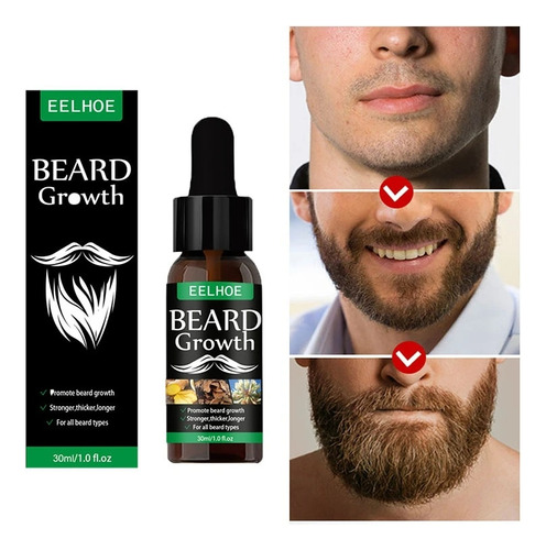 Aceite Esencial De Jengibre Para Crecimiento De Barba, Vello