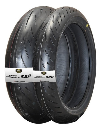 Llantas 120/70zr17 Vs  190/55zr-17 Bridgestone Bt S22 R 75w