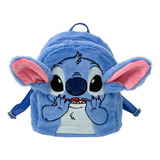 Nueva Mochila De Felpa Disney Stitch, Moda De Dibujos Animad