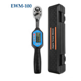 Llave Dinamométrica Digital Ewm-100 1/2 Cuadradillo Máx.