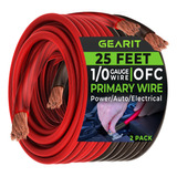 Gearit Cable De Calibre 1/0 De Cobre Libre De Oxigeno Ofc (2