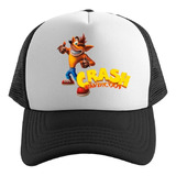 Gorra Trucker Mod Crash Bandicoot