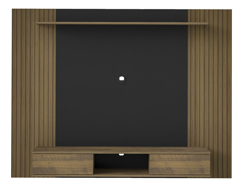 Mueble Para Tv 75 Mpd 176cm Incluye Soporte Pino Negro