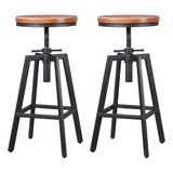 Taburetes De Bar Industriales,silla De Comedor Cocina,t...