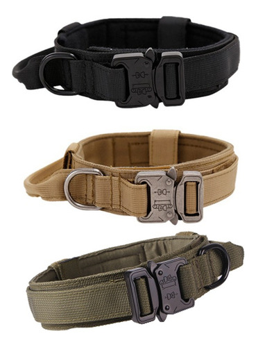 Collar De Perro Ajustable Militar Para Perros Pequeños Grand