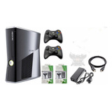 Xbox 360 Slim Chip 5.0 + Kinect + Controles + Cargadores