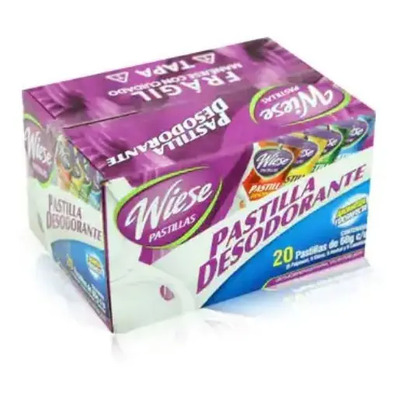 Wiese Pastilla Aromatizante Para Baño 50g Caja C\u002F20 Piezas | Envío gratis