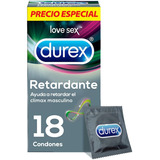 Condones Durex Retardante Caja Con 18 Piezas