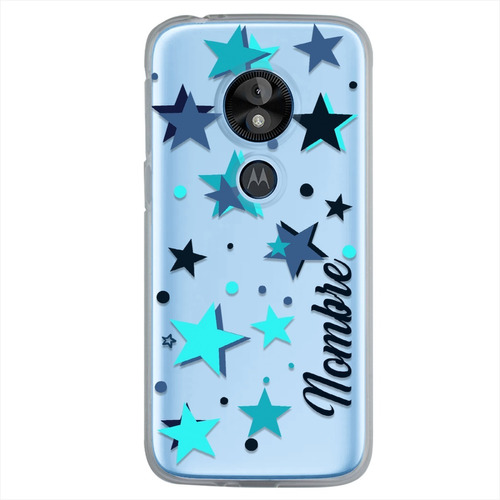 Funda Para Motorola Estrella Personalizada Con Nombre