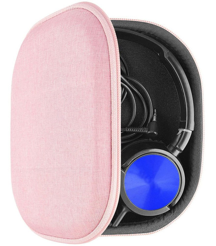 Funda Para Auriculares Sony Mdr Zx300, Duradera/rosa