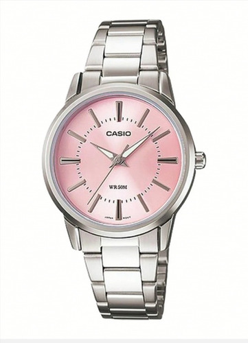 Reloj Mujer Casio Ltp-1303d-4avdf Rosado /relojería Violeta