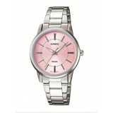 Reloj Mujer Casio Ltp-1303d-4avdf Rosado /relojería Violeta