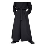 Pantalones Anchos Negros Samurai Japoneses Para Hombre