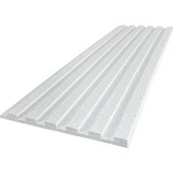 10 Placas Isopor Lambril Painel Ripado 10mt 0,3x1m Np