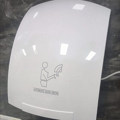 Secador De Manos Automatico Comercial Aire Caliente Y Frío Blanco