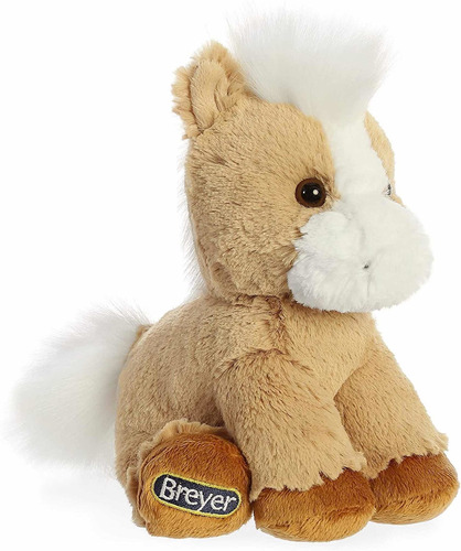 Peluche Aurora. Línea Breyer. Caballo Palomino