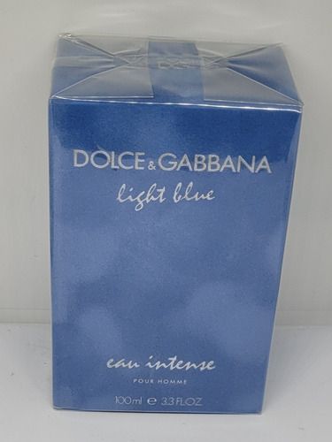 Perfume Light Blue Dolce&gabbana Eau Intense 100ml.caballero