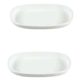 Fuente Oval 23 Cm Rak Porcelain Premium Linea Plain  H