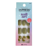 Unha Postiça - Autocolante Impress - Nail Art