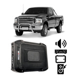 Caixa Slim Ford F-250 1999 A 2004 350w Rms Amplificada