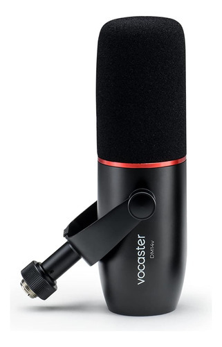 Micrófono Focusrite Podcaster Dinámico Color Negro