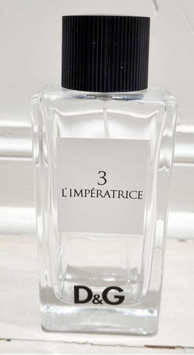 Frasco Decorativo Perfume Vacío Emperatrice Dolce & Gabbana