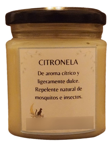 Vela Repelente De Citronela 