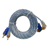 Cable Rca Audiobahn 3.65mts Arca365gb 2 Por Lado Libre Oxige