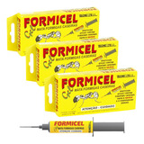 Kit 3 Formicel Gel Elimina Formigas Caseiras 10g